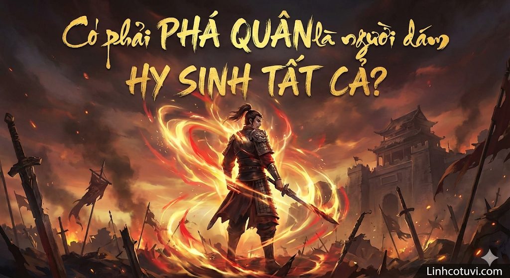 CÓ PHẢI PHÁ QUÂN LÀ NGƯỜI DÁM HY SINH TẤT CẢ
