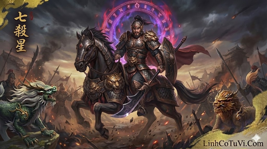 Sao Thất Sát: Thanh Kiếm Của Quyền Lực, Sự Dũng Cảm Và Tái Sinh