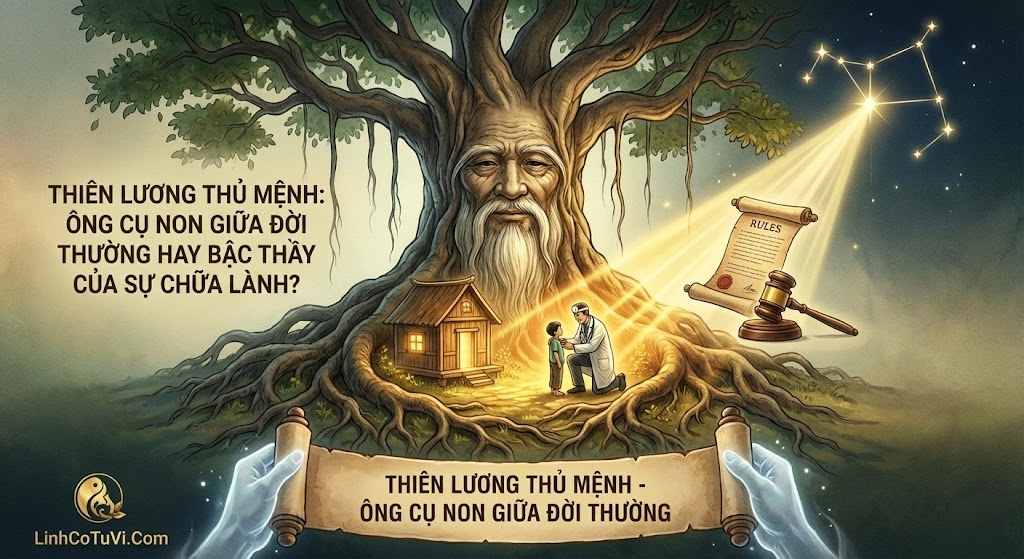 THIÊN LƯƠNG THỦ MỆNH: "ÔNG CỤ NON" GIỮA ĐỜI THƯỜNG HAY BẬC THẦY CỦA SỰ CHỮA LÀNH?