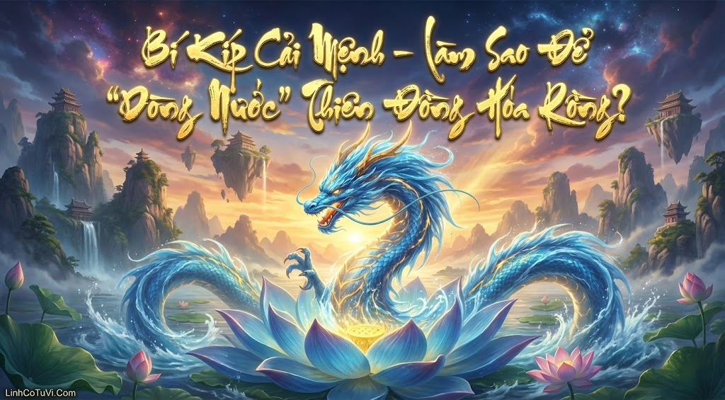 Bí kíp cải mệnh - Làm sao để Thiên Đồng hóa Rồng" không? (Phần 4)