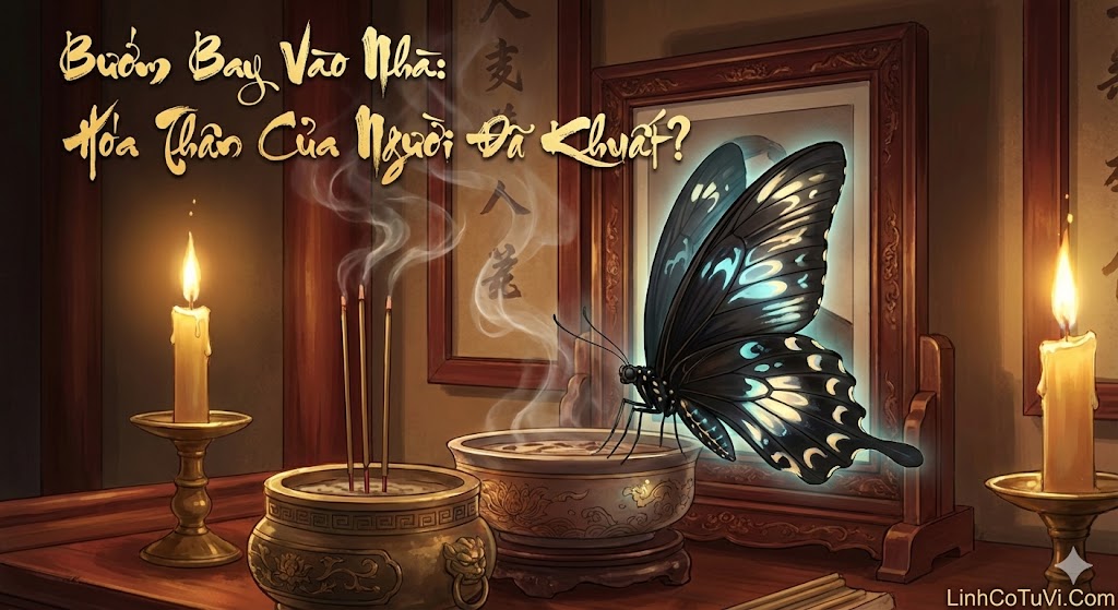 Bướm Đậu Lên Bàn Thờ Hoặc Bay Quanh Người: Linh Hồn Người Mất Trở Về Báo Mộng Hay Chỉ Là Ngẫu Nhiên?