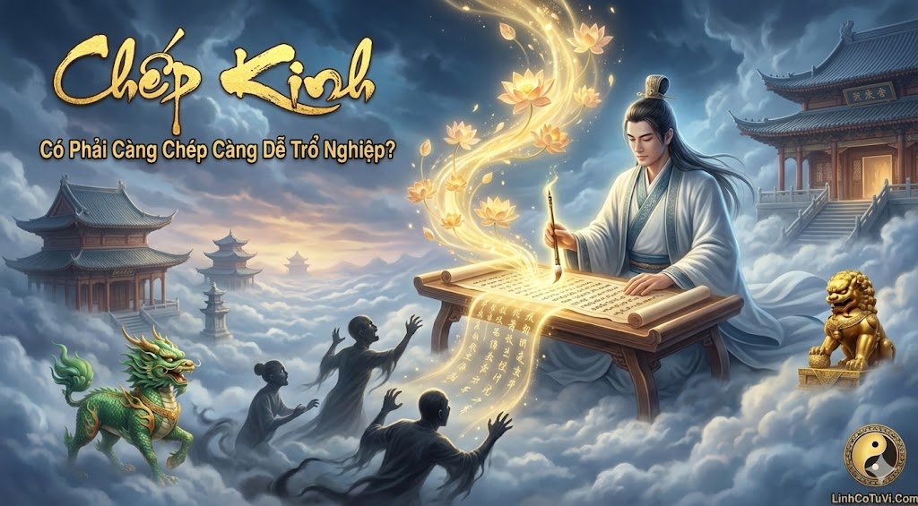 Chép Kinh : Có Phải Càng Chép Càng Dễ Trổ Nghiệp?