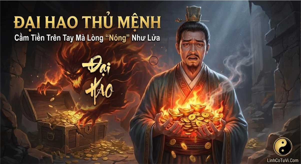 Đại Hao Thủ Mệnh: Cầm Tiền Trên Tay Mà Lòng "Nóng" Như Lửa