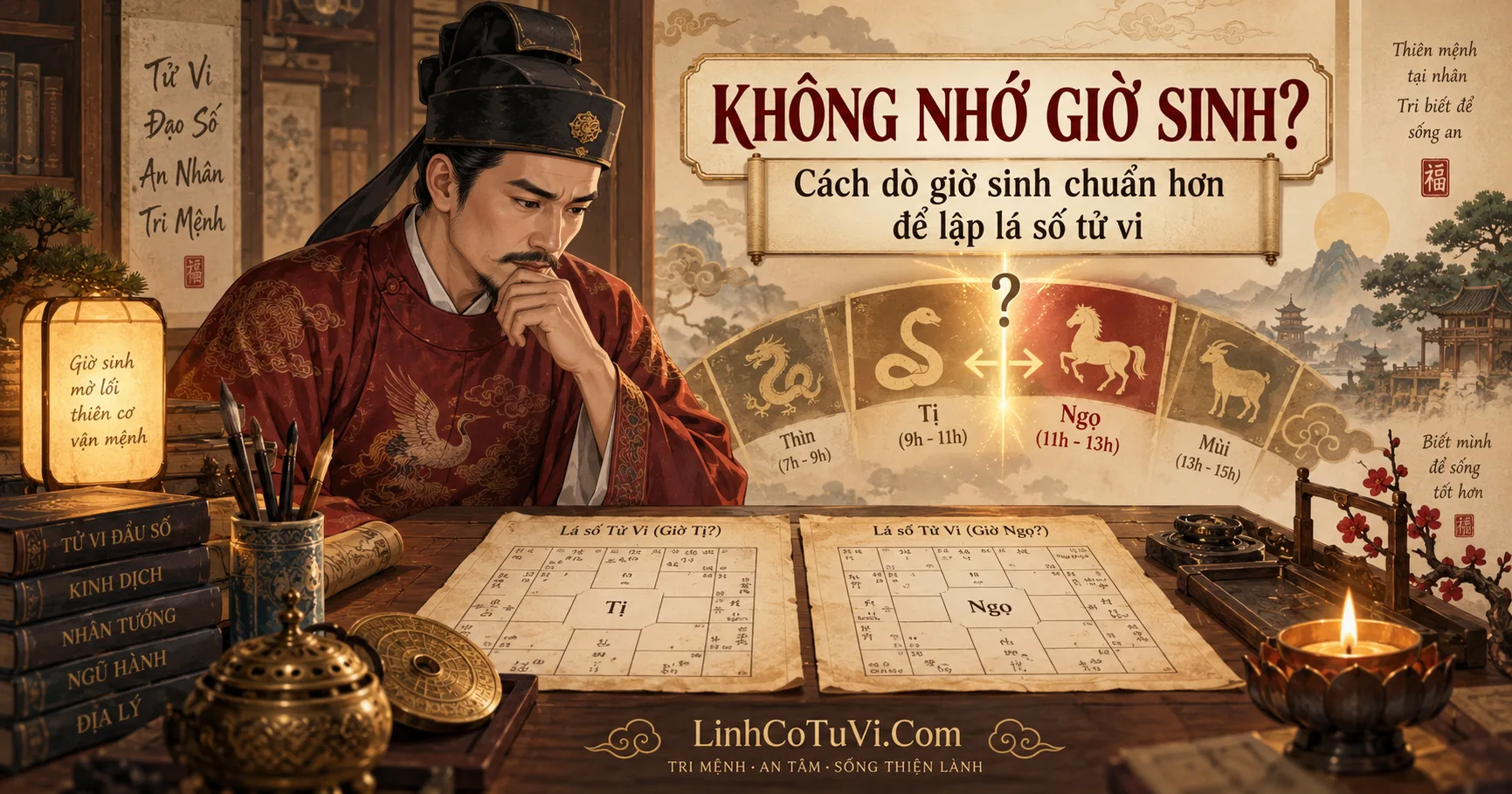 Không Nhớ Giờ Sinh? Cách Dò Giờ Sinh Để Lập Lá Số Tử Vi