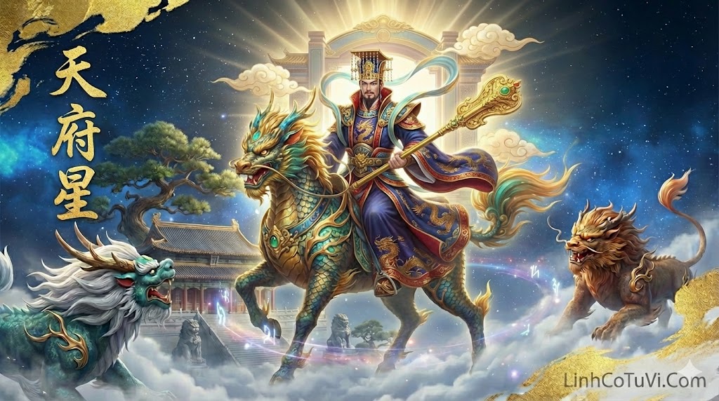Sao Thiên Phủ: "Kho Trời" Của Sự Thịnh Vượng, Uy Nghi Và Che Chở