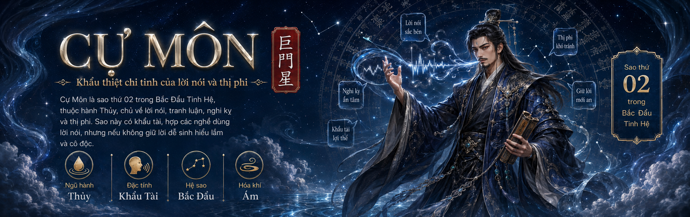Banner sao Cự môn