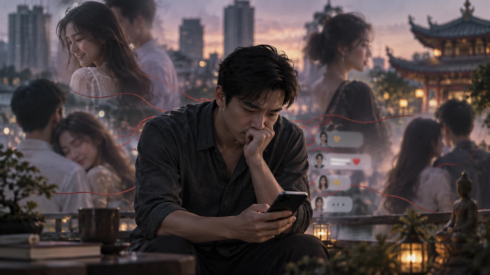 Vì sao có người cả đời vướng hết mối tình này đến mối tình khác, kể cả khi đã có vợ hoặc chồng?
